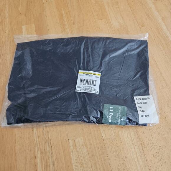 L.L. Bean Women's Wrinkle-Free Bayside Pants Ultra High-Rise- Navy- sz 20P -NIP - Picture 3 of 9